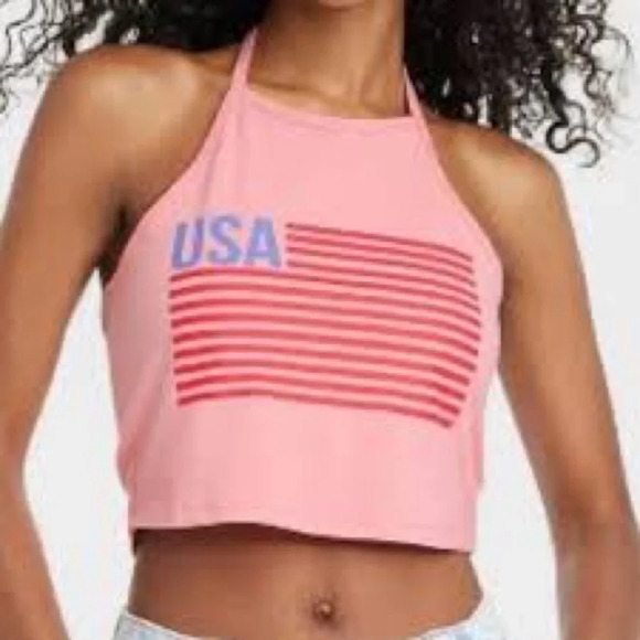 Target Tops - USA Halter top